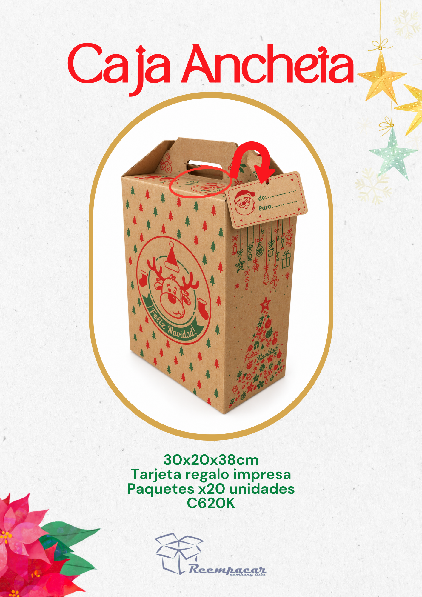 Ancheta Navidad/Caja regalo