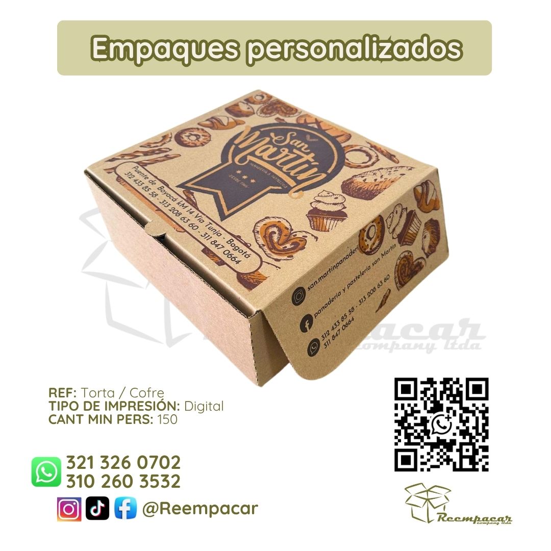 Caja Torta – Personalizada
