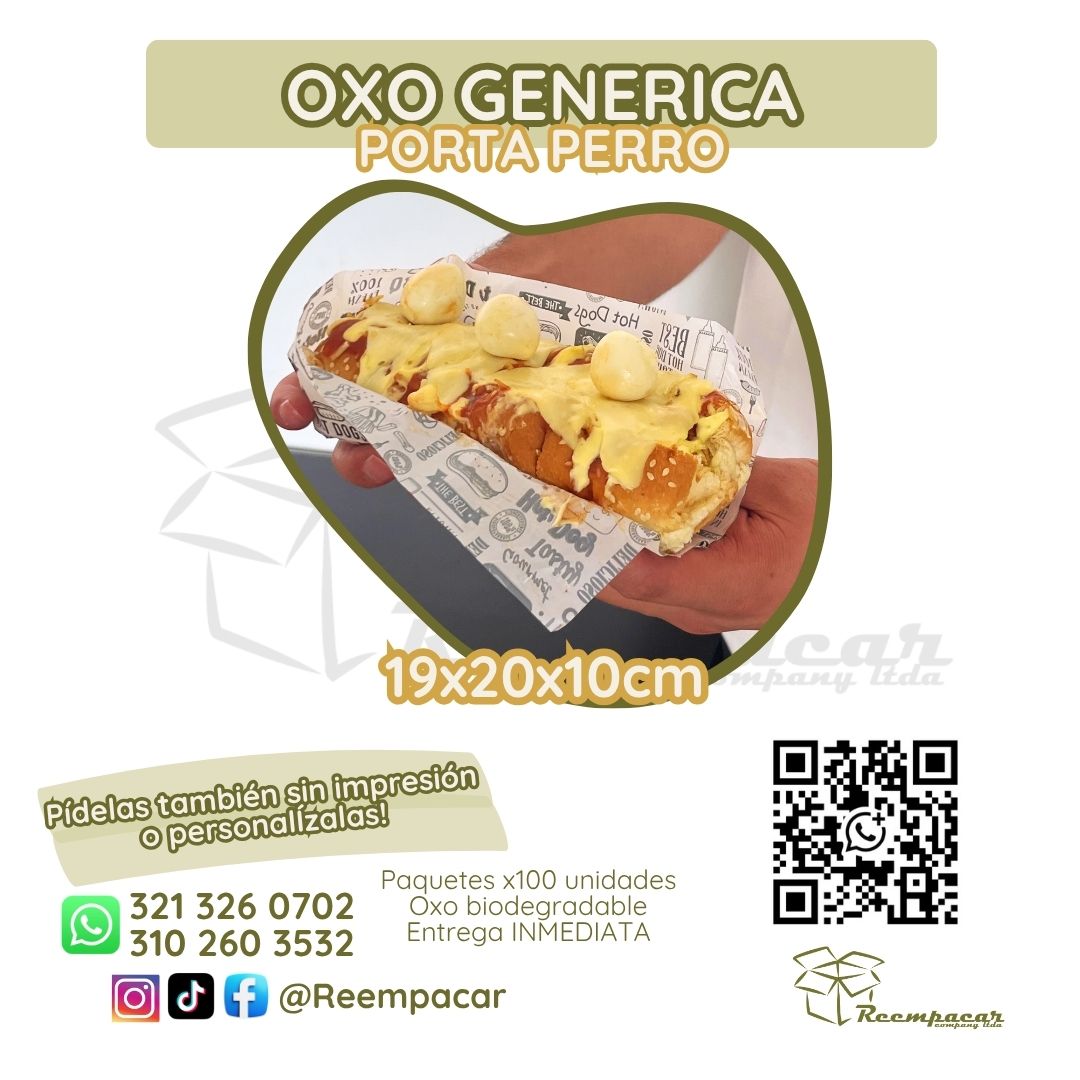 Porta Perro Biodegradable – Genérico