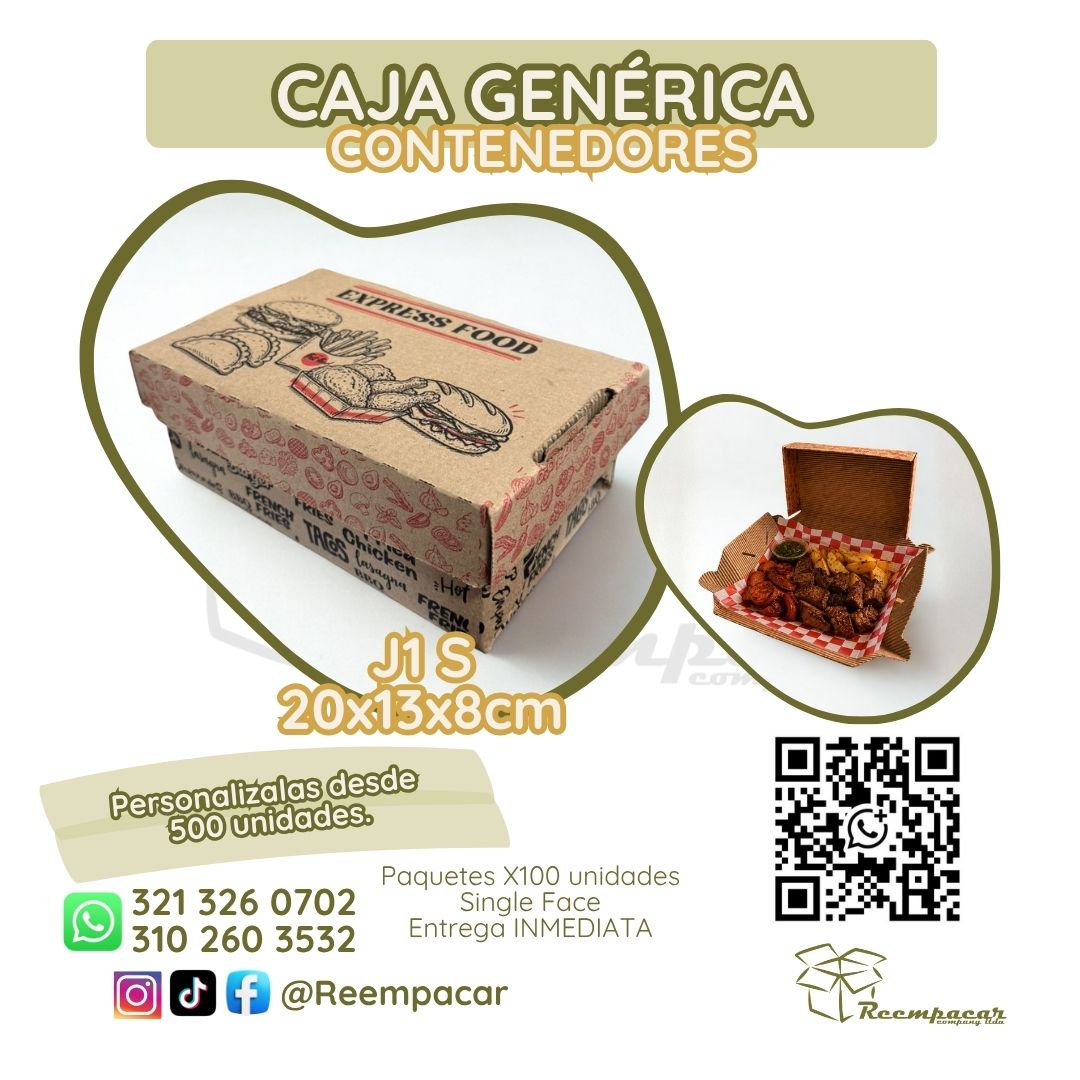 Cajas multiproducto J1 genérica Single