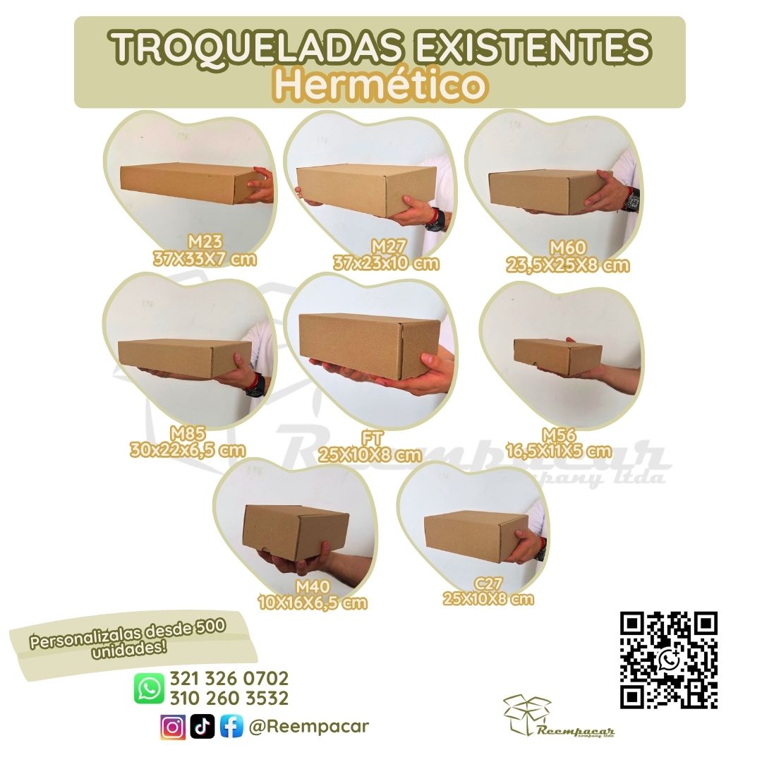 Cajas con Cierre Hermético – Varios tamaños
